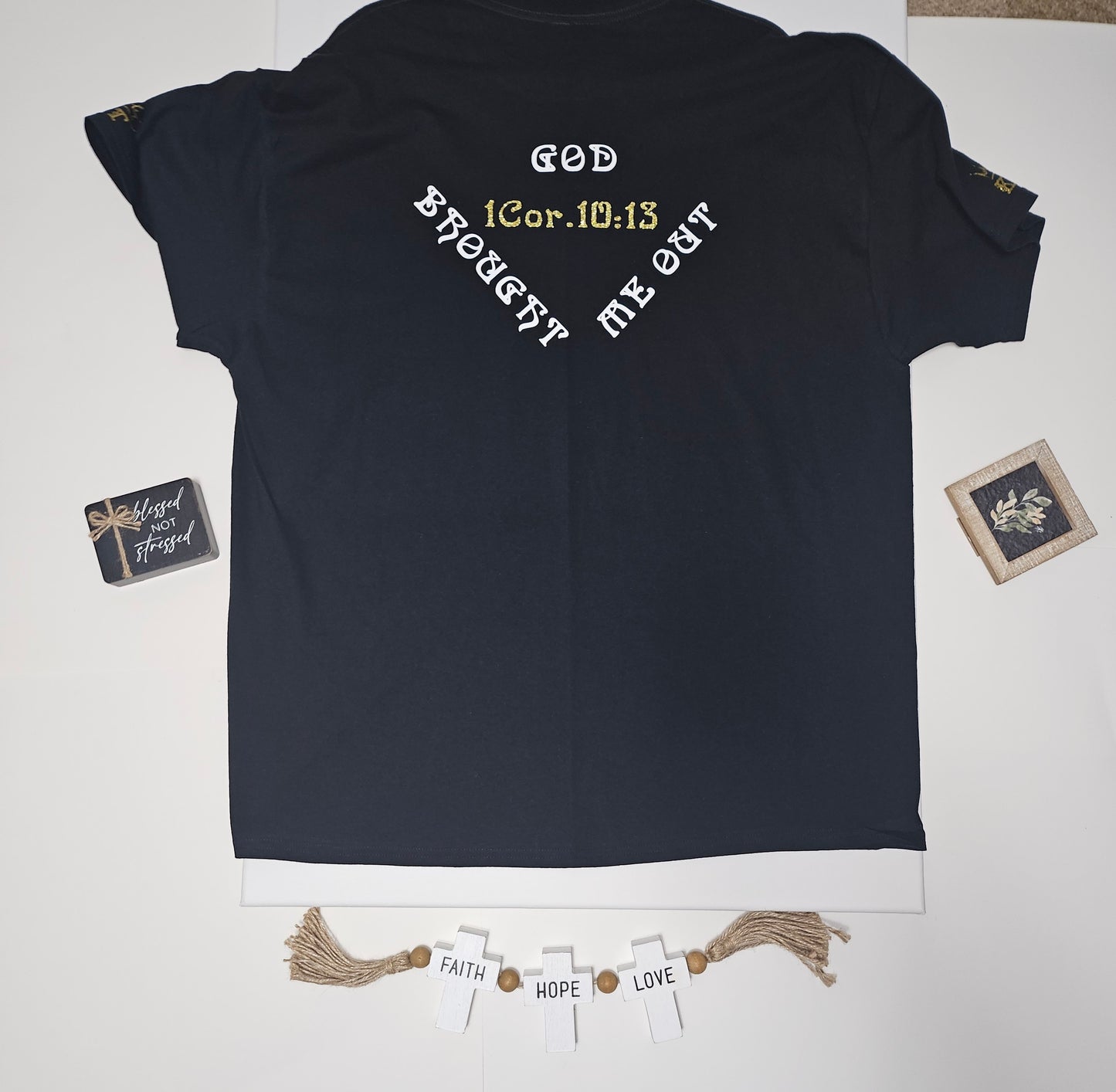 Kingdom Threads | Glitter Gold T-Shirt